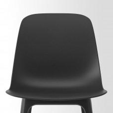Доставка из Польши ⭐⭐⭐⭐⭐ DOCKSTA / ODGER stol i 4 krzesla, bialy bialy/antracyt, 103 cm,ИКЕА-89483486, Евро Икеа Калининград