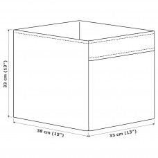 ⭐⭐⭐⭐⭐ DRONA Коробка, черный, 33x38x33 cm,IKEA-30219281, Евро Икеа Калининград