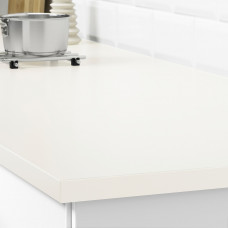 Доставка из Польши ⭐⭐⭐⭐⭐ EKBACKEN Столешница на заказ, кремовый/ламинат, 30-45x2.8 cm,ИКЕА-10345445, Евро Икеа Калининград
