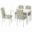 Доставка из Польши EKEDALEN / BERGMUND stol i 4 krzesla, bialy/Fagelfors wielobarwny, 120/180 cm ИКЕА-09408212, ЕВРОИКЕА Калининград