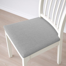 Доставка из Польши ⭐⭐⭐⭐⭐ EKEDALEN / EKEDALEN Stol i 2 krzesla, bialy/Крюкebo ciemnoszary, 80/120 cm,ИКЕА-19429389, Евро Икеа Калининград