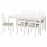 Доставка из Польши EKEDALEN / EKEDALEN stol i 6 krzesel, bialy/Крюкebo bezowy, 180/240 cm ИКЕА-69429424, ЕВРОИКЕА Калининград