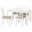 Доставка из Польши EKEDALEN / EKEDALEN stol i 4 krzesla, bialy/Крюкebo bezowy, 120/180 cm ИКЕА-49429420, ЕВРОИКЕА Калининград