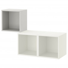 Доставка из Польши EKET Комбинация навесных шкафов, светло-серый/белый, 105x35x70 cm ИКЕА-59286331, ЕВРОИКЕА Калининград