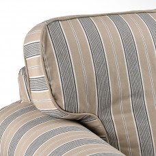 Доставка из Польши ⭐⭐⭐⭐⭐ EKTORP sofa narozna 4-osobowa, Karlshov bezowy/wielokolorowy,ИКЕА-99508995, Евро Икеа Калининград