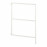 Доставка из Польши ENHET panel boczny wspierajacy/noga, bialy, 60x1.8x87.5 cm ИКЕА-70516095, ЕВРОИКЕА Калининград