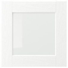 Доставка из Польши ENKOPING drzwi szklane, bialy imitacja drewna, 40x40 cm ИКЕА-60505790, ЕВРОИКЕА Калининград