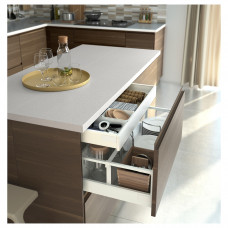 Доставка из Польши ⭐⭐⭐⭐⭐ EXCEPTIONELL szuflada, srednia z otwieraniem dot, bialy, 80x37 cm,ИКЕА-60447823, Евро Икеа Калининград
