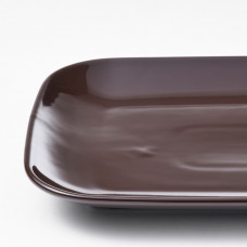 ⭐⭐⭐⭐⭐ FARGKLAR Тарелка, c полировать коричневый, 30x18 cm,IKEA-40485444, Евро Икеа Калининград