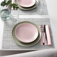 ⭐⭐⭐⭐⭐ FARGKLAR Тарелка, Мат светло-розовый, 20 cm,IKEA-80478210, Евро Икеа Калининград