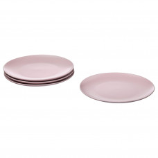 ⭐⭐⭐⭐⭐ FARGKLAR Тарелка, Мат светло-розовый, 26 cm,IKEA-30478180, Евро Икеа Калининград
