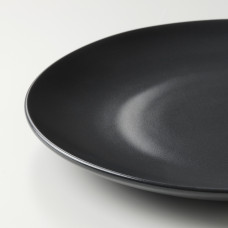 ⭐⭐⭐⭐⭐ FARGKLAR Тарелка, Мат темно-серый, 26 cm,IKEA-00479713, Евро Икеа Калининград