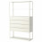 Доставка из Польши FJALKINGE regal z szufladami, bialy, 118x35x193 cm ИКЕА-99932540, ЕВРОИКЕА Калининград