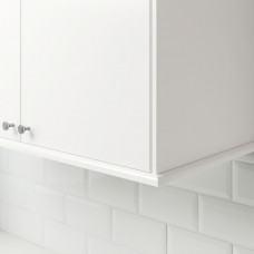 Доставка из Польши ⭐⭐⭐⭐⭐ FORBATTRA pasek dekoracyjny zaokr, bialy, 221 cm,ИКЕА-20297887, Евро Икеа Калининград
