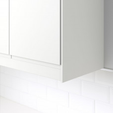 Доставка из Польши ⭐⭐⭐⭐⭐ FORBATTRA pasek dekoracyjny zaokr, matowy bialy, 221 cm,ИКЕА-70417665, Евро Икеа Калининград