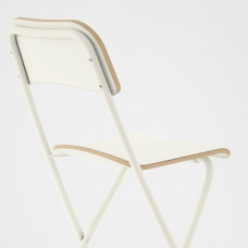 ⭐⭐⭐⭐⭐ FRANKLIN Табурет складной c спинка, белый/белый, 63 cm,IKEA-70404875, Евро Икеа Калининград