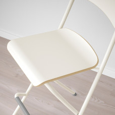 ⭐⭐⭐⭐⭐ FRANKLIN Табурет складной c спинка, белый/белый, 63 cm,IKEA-70404875, Евро Икеа Калининград