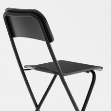 ⭐⭐⭐⭐⭐ FRANKLIN Табурет складной c спинка, черный/черный, 63 cm,IKEA-50406465, Евро Икеа Калининград