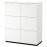 Доставка из Польши GALANT kombinacja z teczkami, bialy, 102x120 cm ИКЕА-89304102, ЕВРОИКЕА Калининград