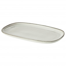 ⭐⭐⭐⭐⭐ GLADELIG Тарелка, серый, 31x19 cm ИКЕА-00457155, Евро Икеа Калининград