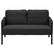 Доставка из Польши ⭐⭐⭐⭐⭐ GLOSTAD sofa 2-osobowa, Knisa ciemnoszary,ИКЕА-50489012, Евро Икеа Калининград