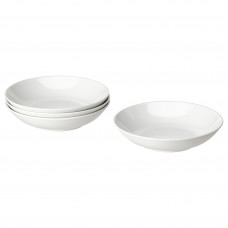 ⭐⭐⭐⭐⭐ GODMIDDAG Тарелка глубокий, белый, 23 cm,IKEA-60479705, Евро Икеа Калининград