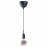 Доставка из Польши GRAVACKA / MOLNART lampa wiszaca z zarowka, granatowy/szare szklo przezroczyste, 95 mm ИКЕА-89484462, ЕВРОИКЕА Калининград