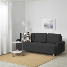 Доставка из Польши ⭐⭐⭐⭐⭐ GRIMHULT 3-местный диван-кровать, серый,ИКЕА-40485632, Евро Икеа Калининград