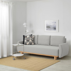 Доставка из Польши ⭐⭐⭐⭐⭐ GRUNNARP 3-местный диван-кровать, светло-серый,ИКЕА-80485630, Евро Икеа Калининград