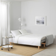 Доставка из Польши ⭐⭐⭐⭐⭐ GRUNNARP 3-местный диван-кровать, светло-серый,ИКЕА-80485630, Евро Икеа Калининград