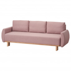 Доставка из Польши GRUNNARP 3-местный диван-кровать, розовый ИКЕА-60485631, ЕВРОИКЕА Калининград