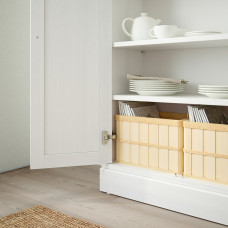 Доставка из Польши ⭐⭐⭐⭐⭐ HAVSTA szafka z cokolem, bialy, 81x37x134 cm,ИКЕА-59275101, Евро Икеа Калининград