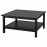 Доставка из Польши HEMNES stolik kawowy, czarnobraz, 90x90 cm ИКЕА-10176292, ЕВРОИКЕА Калининград