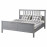 Доставка из Польши HEMNES rama lozka, szary bejcowane/Leirsund, 160x200 cm ИКЕА-99247187, ЕВРОИКЕА Калининград