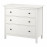 Доставка из Польши HEMNES komoda, 3 szuflady, biala bejca, 108x96 cm ИКЕА-80424745, ЕВРОИКЕА Калининград