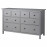 Доставка из Польши HEMNES komoda, 8 szuflad, szary bejcowane, 160x96 cm ИКЕА-30392469, ЕВРОИКЕА Калининград