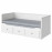 Доставка из Польши HEMNES Кушетка с 3 ящиками, 2 матраса, белый/Agotnes фирма, 80x200 cm ИКЕА-79428117, ЕВРОИКЕА Калининград