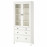 Доставка из Польши HEMNES witryna z 3 szufladami, biala bejca, 90x197 cm ИКЕА-50371772, ЕВРОИКЕА Калининград