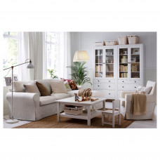 Доставка из Польши ⭐⭐⭐⭐⭐ HEMNES witryna z 3 szufladami, biala bejca, 90x197 cm,ИКЕА-50371772, Евро Икеа Калининград