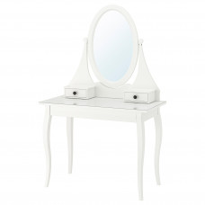 ⭐⭐⭐⭐⭐ HEMNES Туалетный столик, белый, 100x50 cm,IKEA-30374413, Евро Икеа Калининград