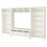 Доставка из Польши HEMNES szafka pod TV, biala bejca, 326x197 cm ИКЕА-79299554, ЕВРОИКЕА Калининград