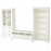 Доставка из Польши HEMNES szafka pod TV, biala bejca/szklo bezbarwne, 326x197 cm ИКЕА-39299565, ЕВРОИКЕА Калининград