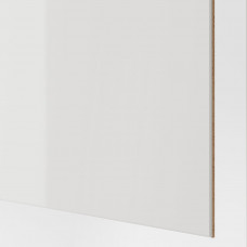 Доставка из Польши ⭐⭐⭐⭐⭐ HOKKSUND 4 панели для коробки раздвижной двери, светло-серый глянец, 100x236 cm,ИКЕА-00382344, Евро Икеа Калининград