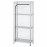 Доставка из Польши HYLLIS regal z pokrowcem, przezroczysty, 60x27x140 cm ИКЕА-99291745, ЕВРОИКЕА Калининград