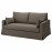 Доставка из Польши HYLTARP sofa 2-osobowa, Gransel szarobrazowy ИКЕА-09489604, ЕВРОИКЕА Калининград