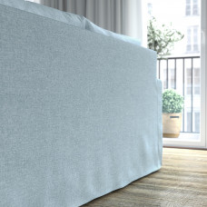 Доставка из Польши ⭐⭐⭐⭐⭐ HYLTARP sofa 2-osobowa rozkladana, Kilanda blady niebieski,ИКЕА-79489592, Евро Икеа Калининград