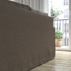 Доставка из Польши ⭐⭐⭐⭐⭐ HYLTARP sofa 3o z szezlongiem, lewy, Gransel szarobrazowy,ИКЕА-09489680, Евро Икеа Калининград