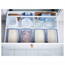 Доставка из Польши ⭐⭐⭐⭐⭐ IKEA 365+ pojemnik na zywnosc, kwadrat/plastik, 750 ml,ИКЕА-50359176, Евро Икеа Калининград