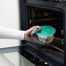 Доставка из Польши ⭐⭐⭐⭐⭐ IKEA 365+ pojemnik na zywnosc z pokrywka, okragly szklo/silikon, 600 ml,ИКЕА-29276814, Евро Икеа Калининград