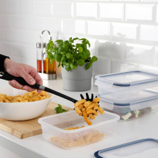 Доставка из Польши ⭐⭐⭐⭐⭐ IKEA 365+ pojemnik na zywnosc z pokrywka, prostokat/plastik, 1.0 l,ИКЕА-70507963, Евро Икеа Калининград